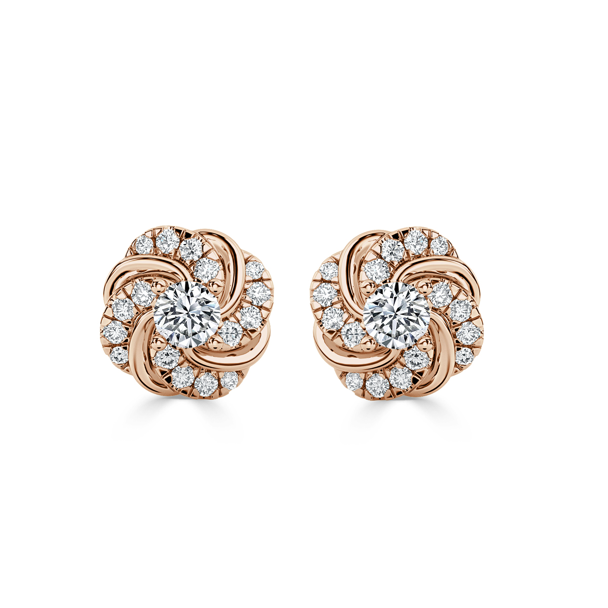 Stud Diamond Earrings