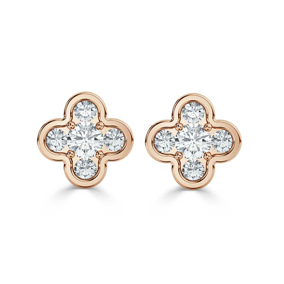 Stud Diamond Earrings