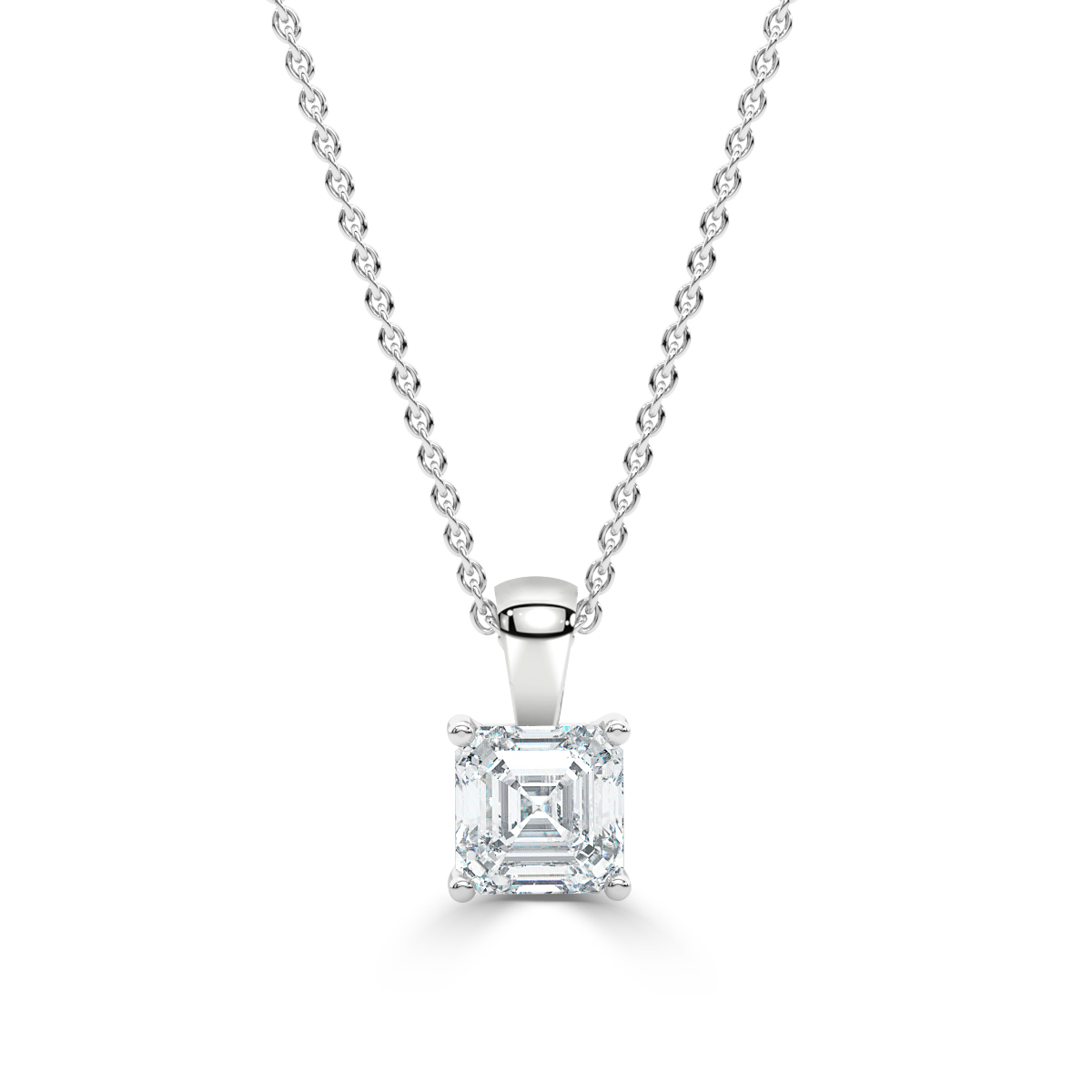 Solitaire Diamond Pendant